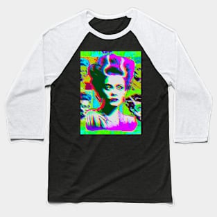 POPPIN POP Bride of Frankenstein Baseball T-Shirt